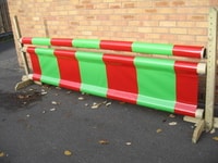 3MT RED & GREEN EQUESTRIAN HORSE JUMP POLE SLEEVE COVERS STRONG X 3, 